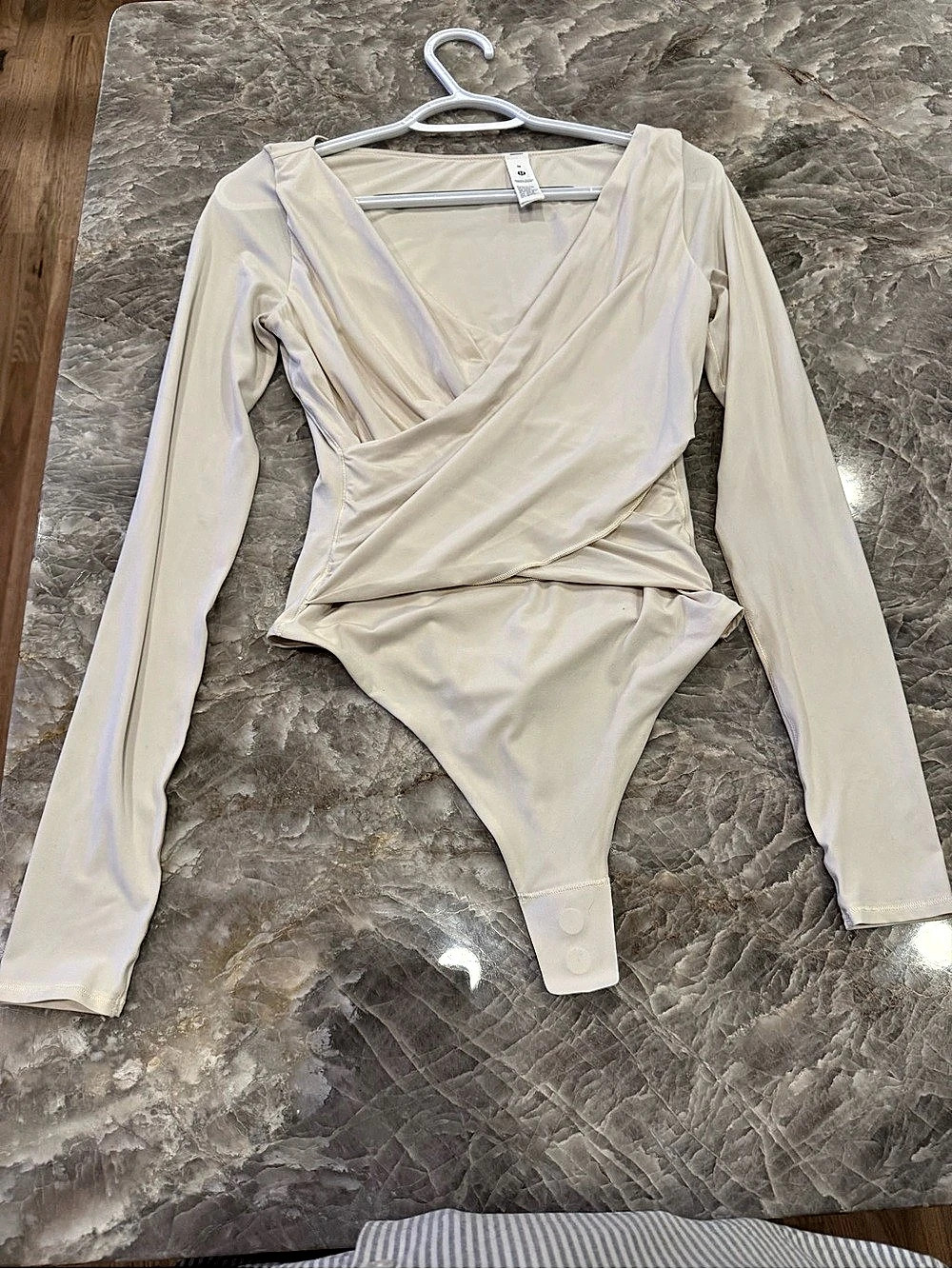 lululemon Wundermost Ultra-Soft Nulu Wrap-Front Long-Sleeve Bodysuit Wundermost